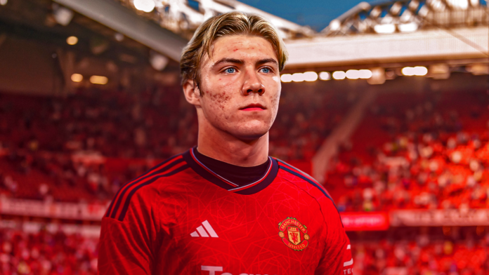 When will Rasmus Hojlund debut for Manchester United?