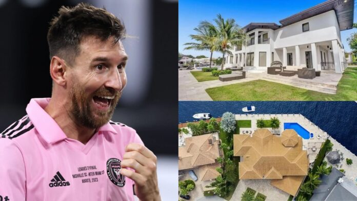 Lionel Messi's Luxurious $10.8 Million Waterfront Mansion in South Florida
